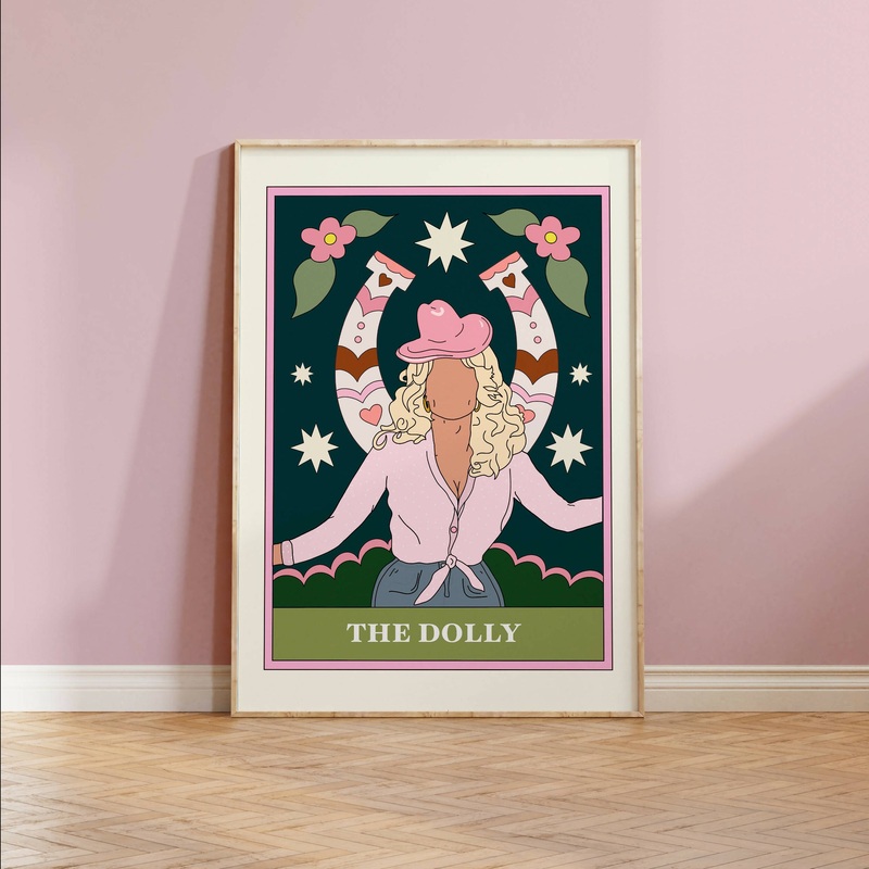 Dolly Parton Tarot Print|A4|A3|A5