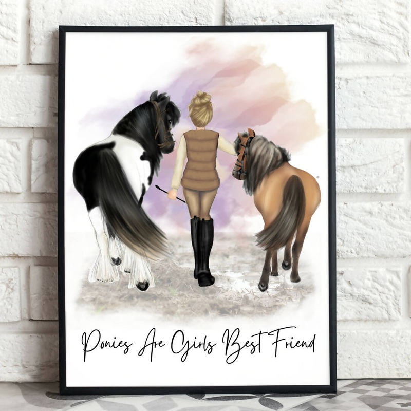 Horse print – Ponies are a girls best friend