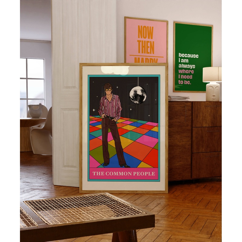 Jarvis Cocker Tarot Print|A4|A3|A5