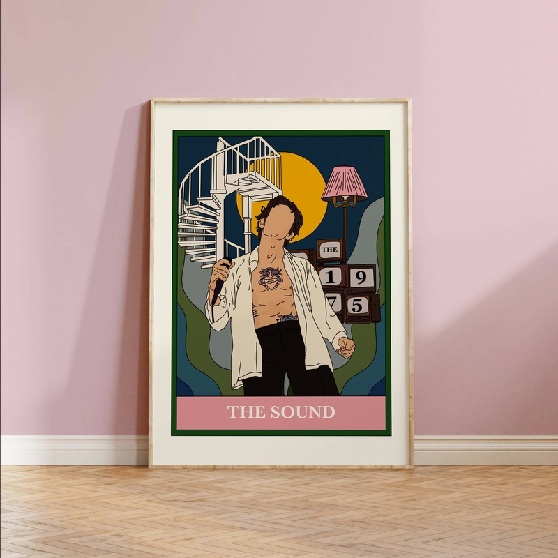 Matty Healy Tarot Print|A4|A3|A5