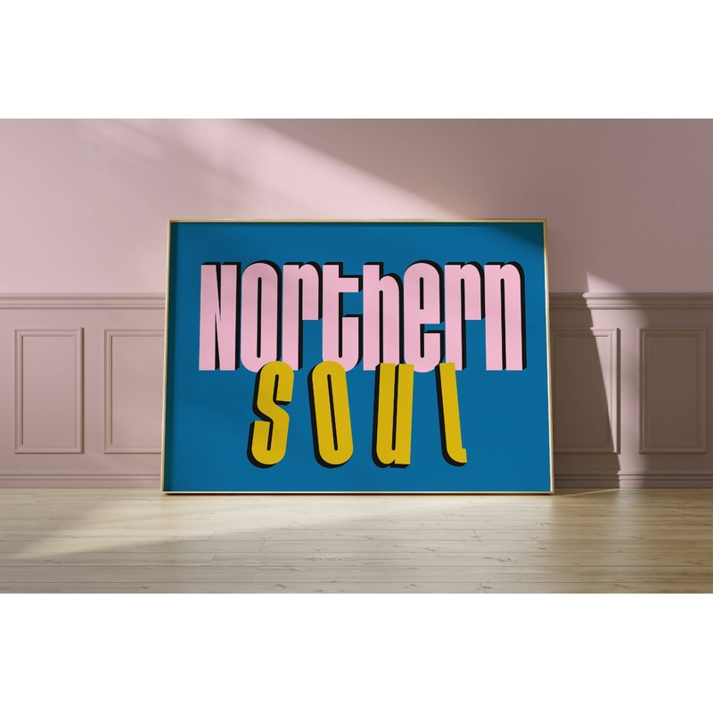 Northern Soul Print|A4|A5|A3