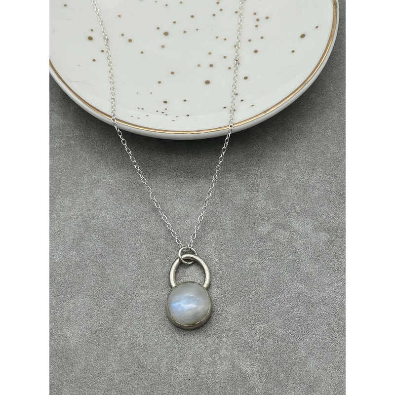 Rainbow Moonstone Pendant