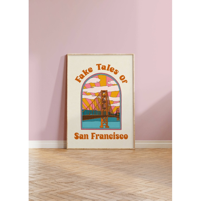 San Fransisco Print|A4|A3|A5