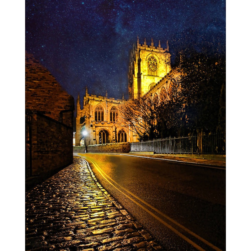 Starry night over St Marys , Beverley