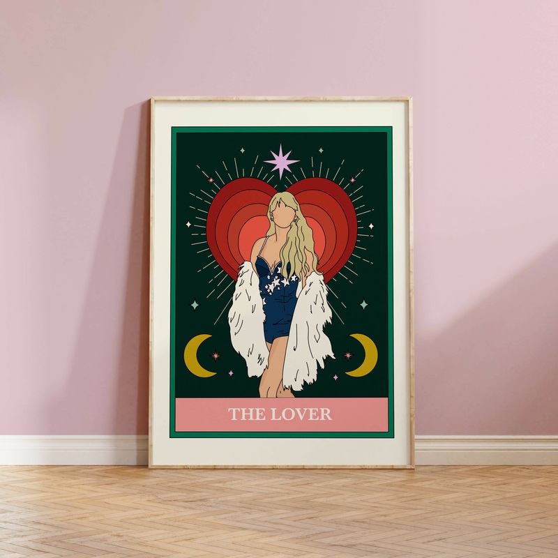 The Lover Tarot Print|A4|A3|A5