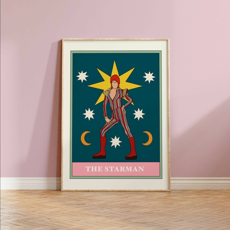 The Starman Tarot Print|A4|A3|A5