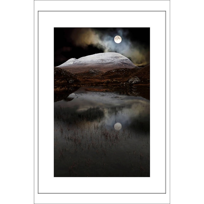 Torridon Moon|16×12 mounted|10×8 mounted|16×12 framed|A4 framed
