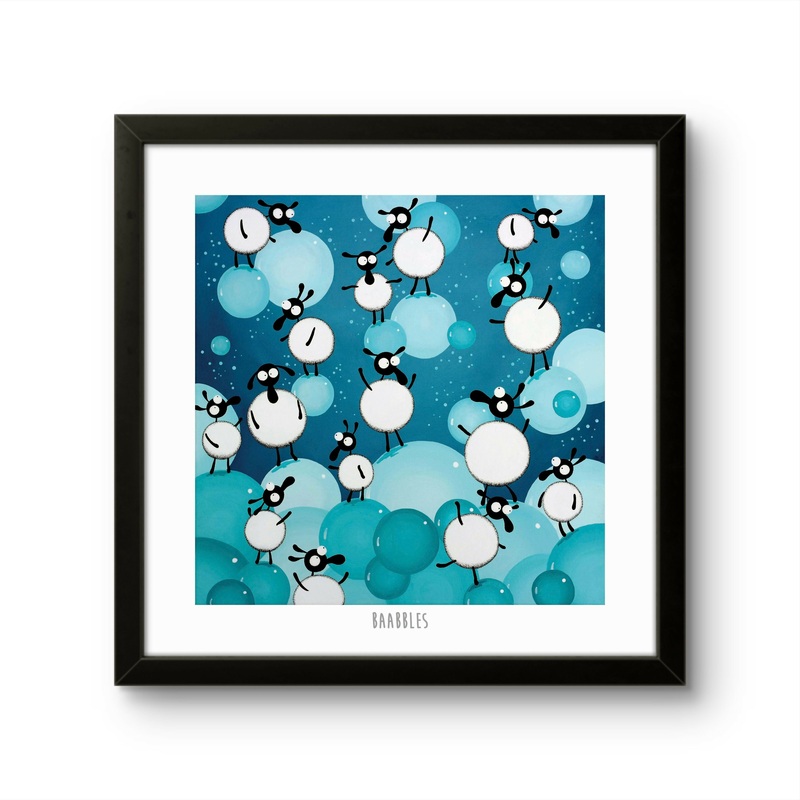 Baabbles – 10 Print|Print only|Black frame|White frame