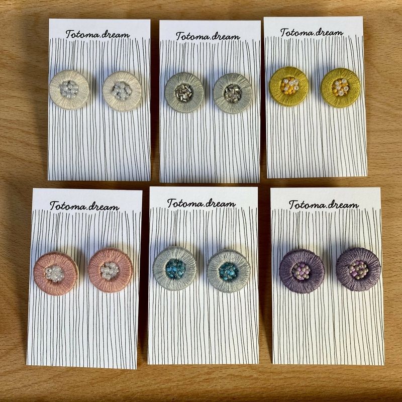 Donut Earrings (Single Colour)