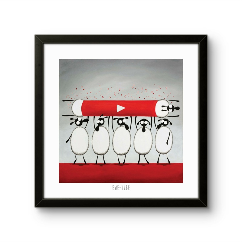 Ewe-Tube – 10 Print|Print only|Black frame|White frame