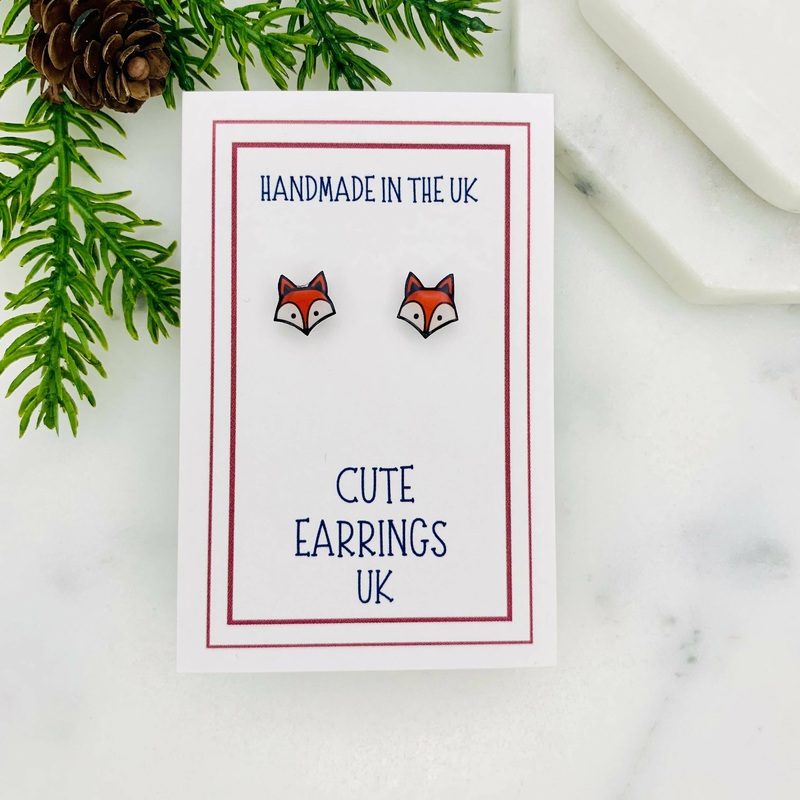 Fox Stud Earrings