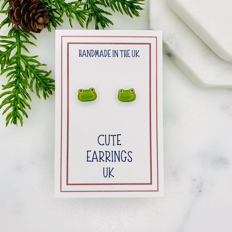 Frog Stud Earrings