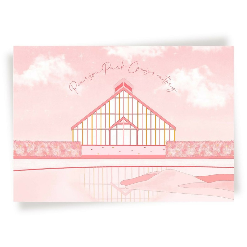 Hull Pearson Park Conservatory Print
