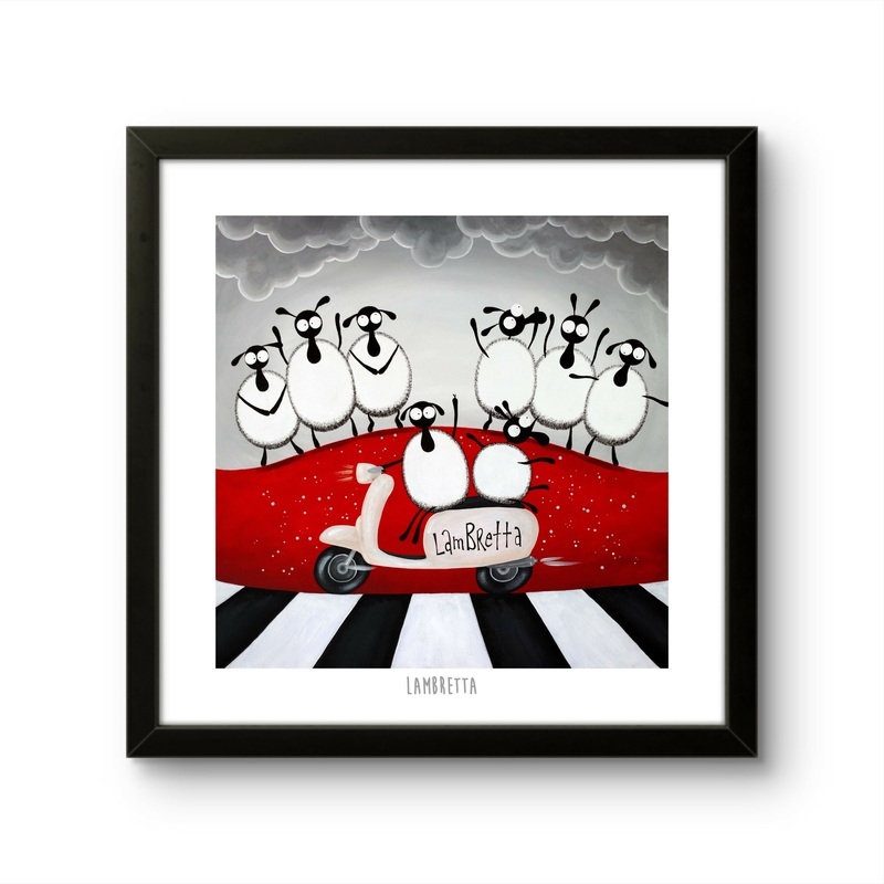 Lambretta – 10 Print|Print only|Black frame|White frame