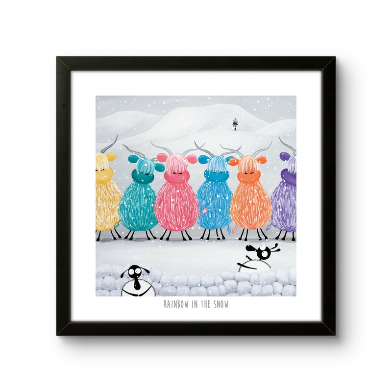Rainbow In The Snow – 10 Print