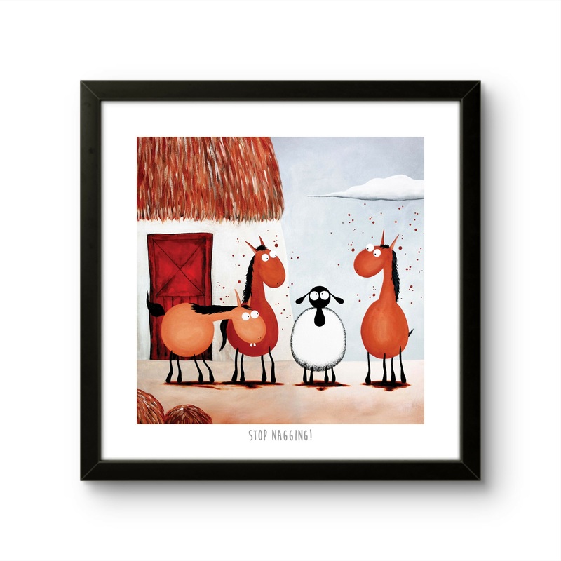 Stop Nagging! – 10 Print|Print only|Black frame|White frame