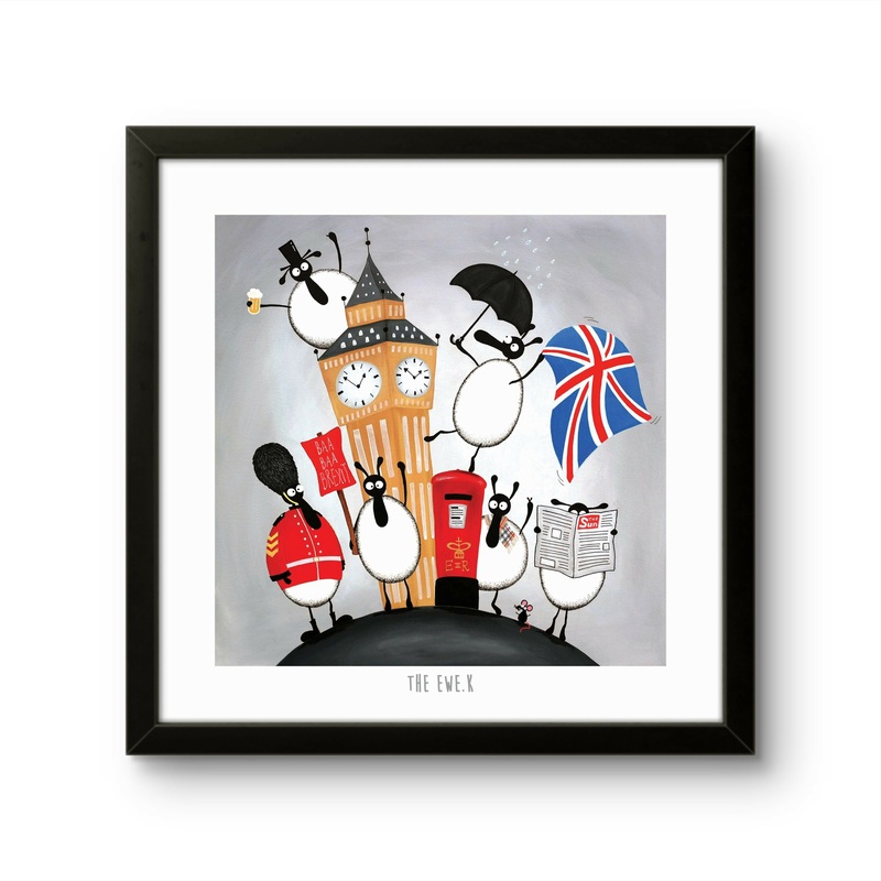 The Ewe.K – 10 Print|Print only|Black frame|White frame