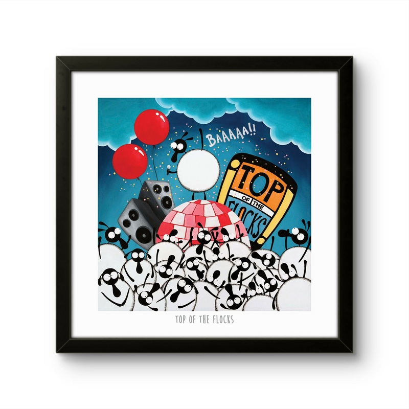 Top Of The Flocks – 10 Print|Print only|Black frame|White frame