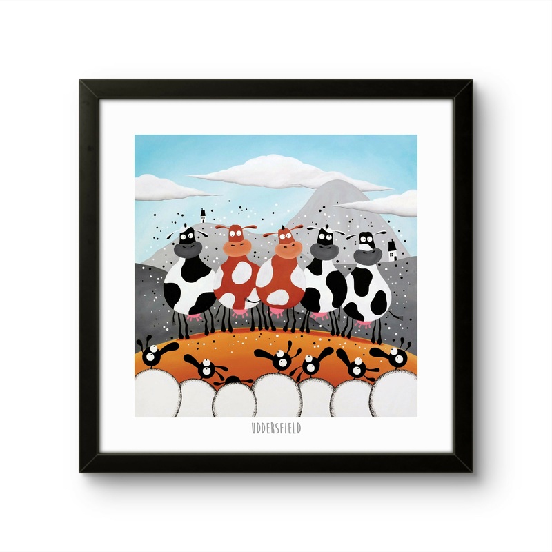 Uddersfield – 10 Print|Print only|Black frame|White frame