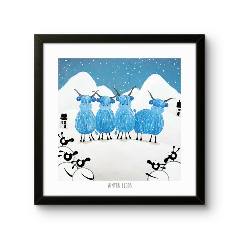 Winter Bloos – 10 Print|Print only|Black frame|White frame