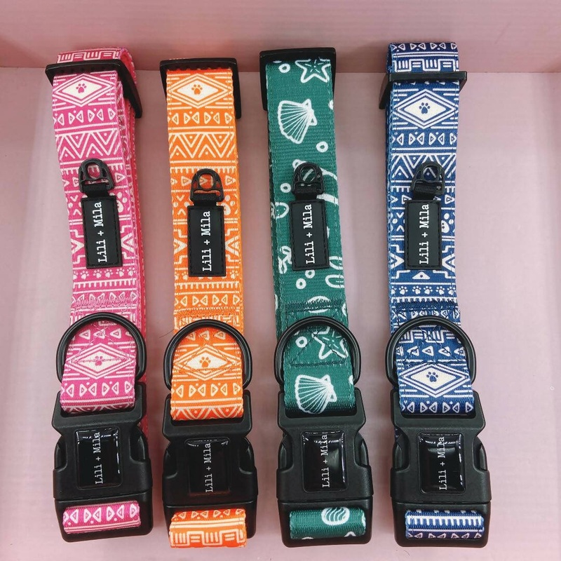 Aztec (Pink) Collar|Extra Small|Small|Medium|Large