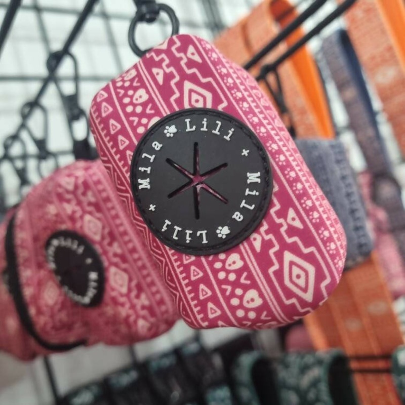 Aztec (Pink) Poo Bag Holder|One Size