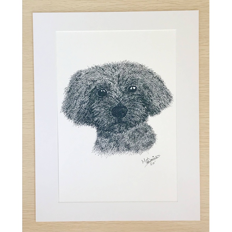 Dog|Black Mount|White Mount