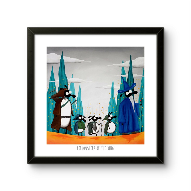 Fellowsheep Of The Ring – 10 Print