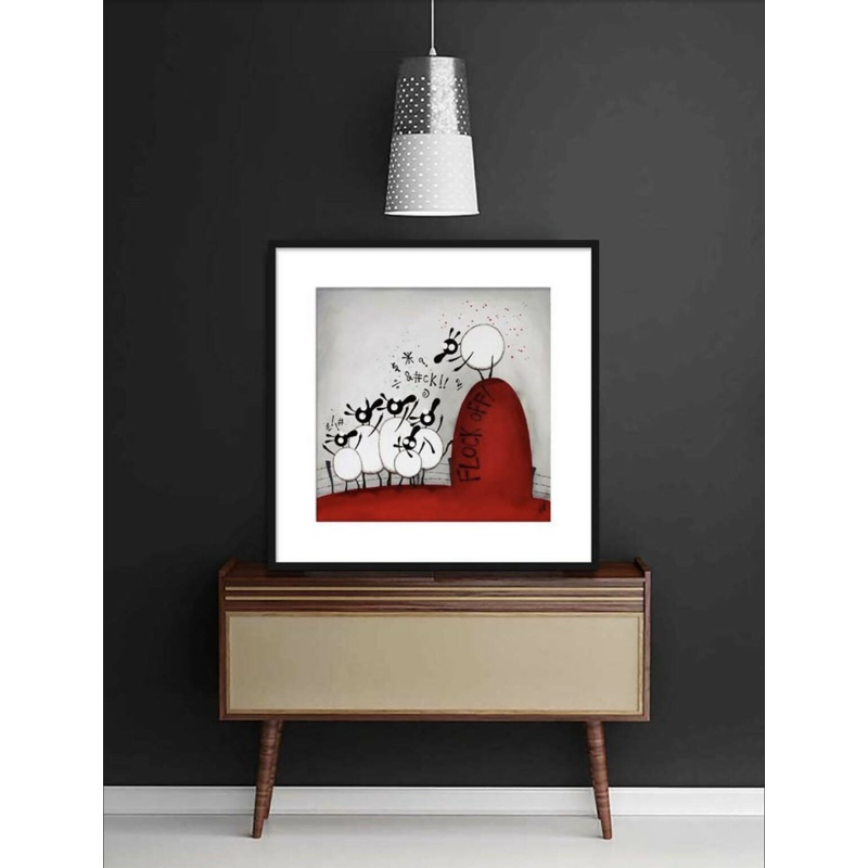 Flock Off! – 20 Framed Limited Edition Print