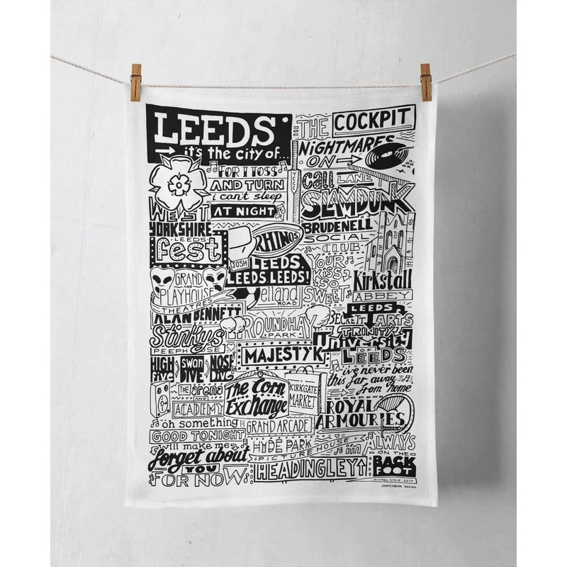 Leeds Tea Towel