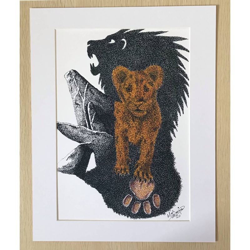 Pride|Black Mount|White Mount|Monochrome- White Mount