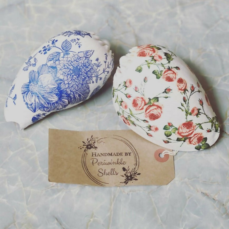 Red Rose Medium Conch Shell