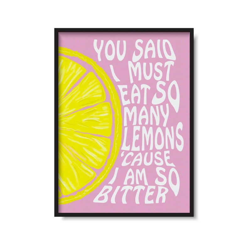 So Many Lemons Print|A4|A5|A3
