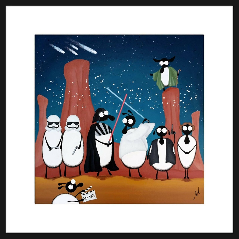 Baa Wars – 16 Limited Edition Print
