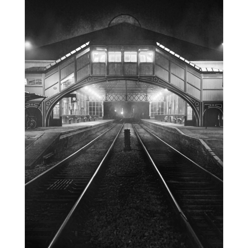 Beverley’s iconic railway station – Black and White