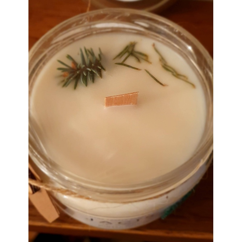 Jacis of York: Winter Pine Scented 250ml Botanical Candle