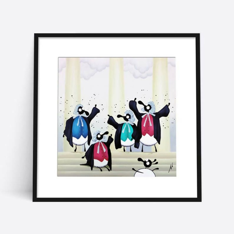 Members Of The Baa – 16 Limited Edition Print