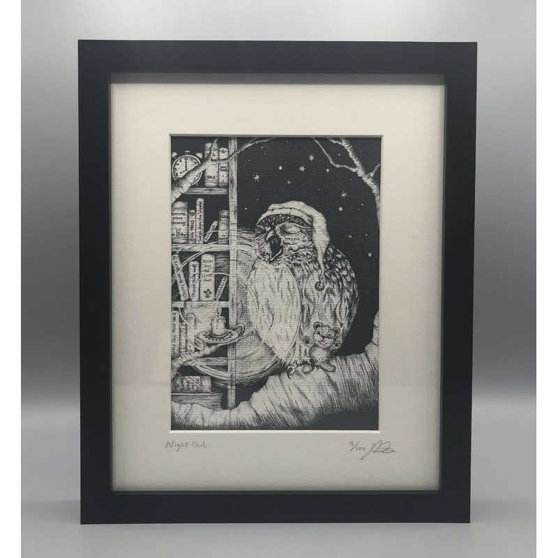 Night Owl – Limited Edition Print by Jenny Davies