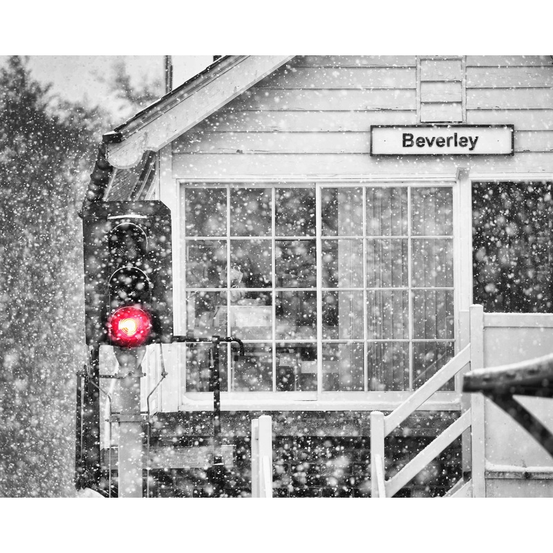 Red Light at Beverley Train Station