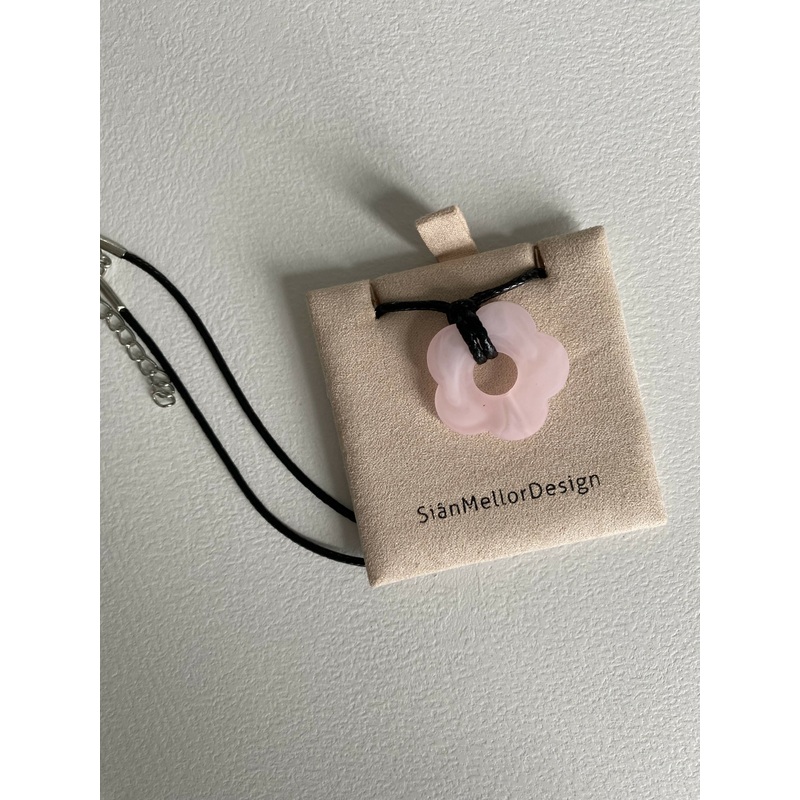 Resin Flower Necklace|Pink|Blue|Green