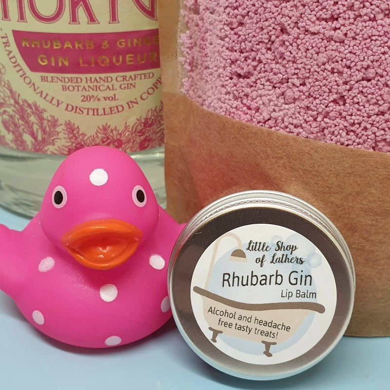 Rhubarb Gin Lip Balm|Rhubarb Gin Lip Balm