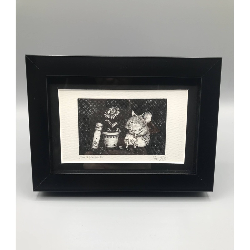 Small Pleasures – Framed Limited Edition Print by Jenny Davies