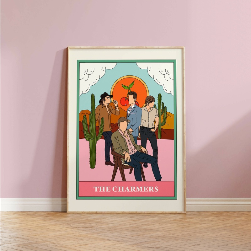 The Charmers KOL Tarot Print|A4|A3|A5