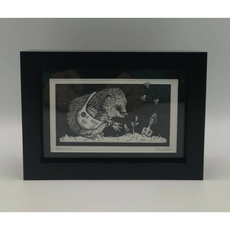 Growing! – Limited Edition Giclee Framed Print by Jenny Davies