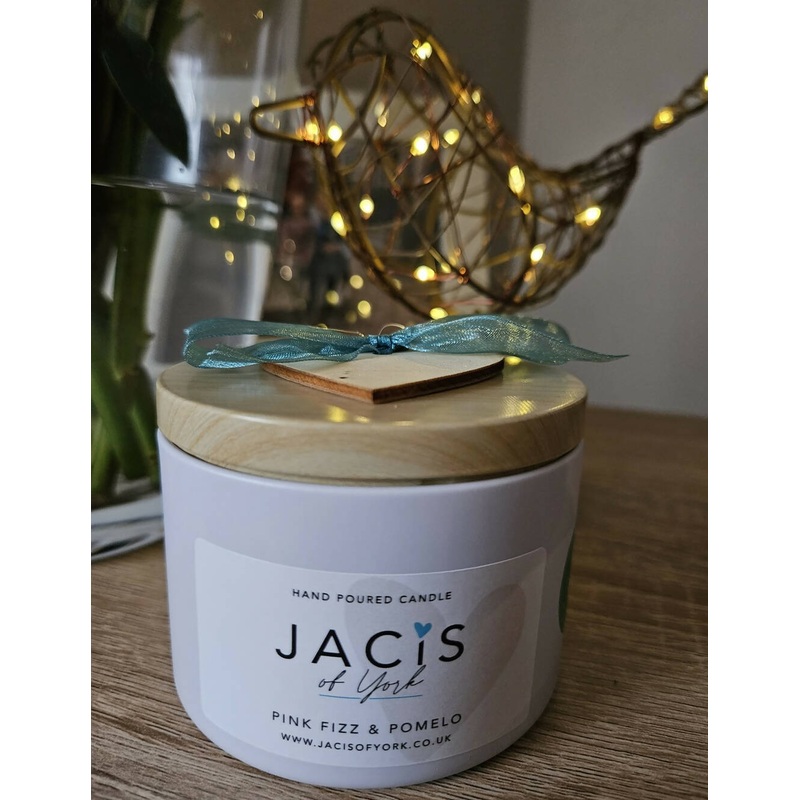 Jacis of York – Pink Fizz & Pomelo Scented Candle 230ml