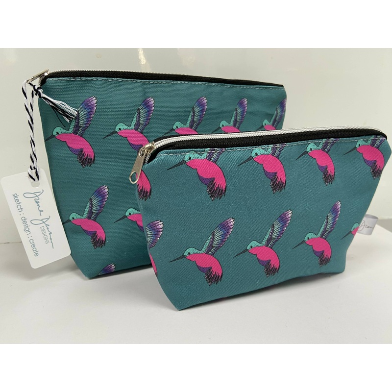 Original Designs – Hummingbird Make Up Bags