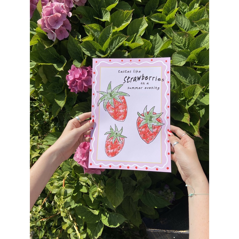 Tastes Like Strawberries Print