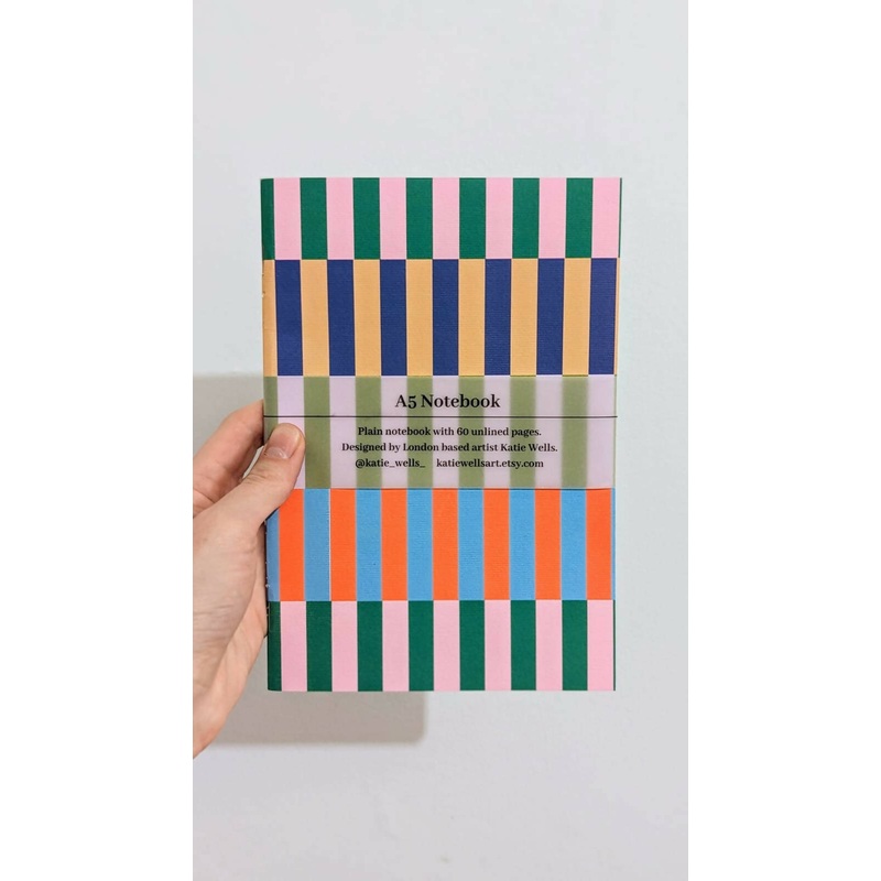 A5 Multicoloured Notebook
