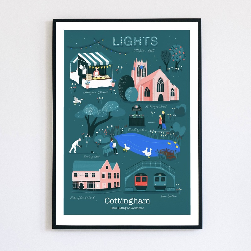 Cottingham Art Print|A5|A3|A4