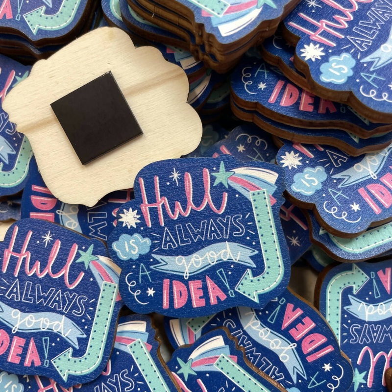 Hull is always a good idea Fridge Magnet